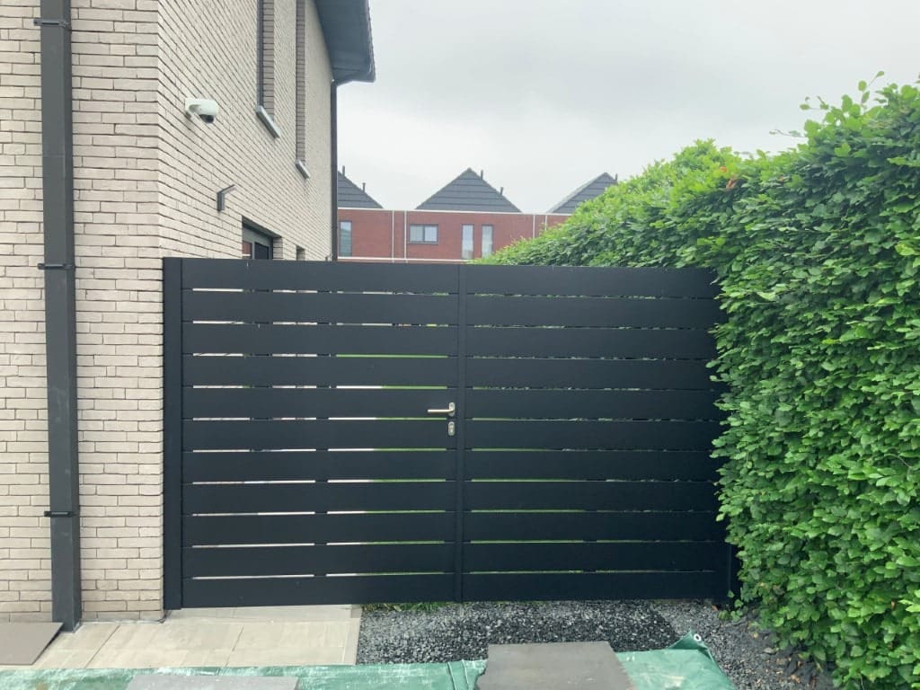 alu tuinpoort van Poortservice