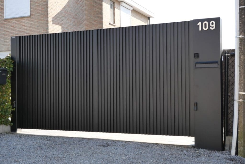 Poortservice - Aluminium - Line 30x20 dicht