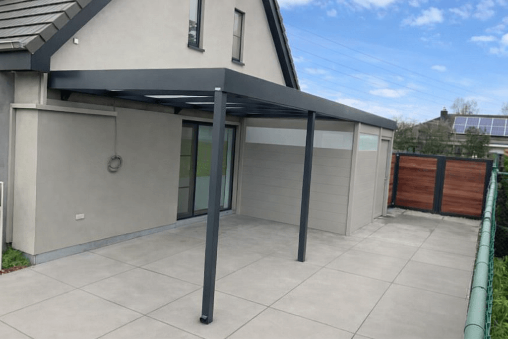 carport met berging